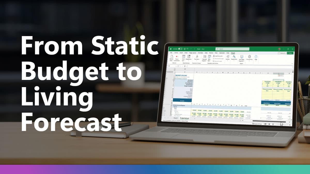 NetSuite FP&A: How to Build a Rolling Quarterly Forecast Model in Excel