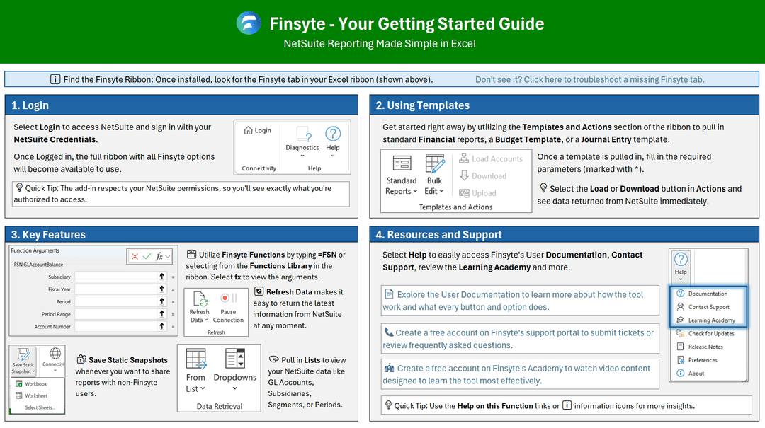 Getting Started | Finsyte Documentation | Finsyte