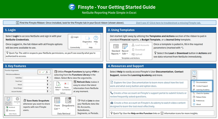 Getting Started | Finsyte Documentation